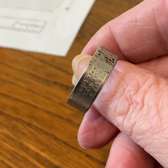 Men's Silver Tone Rings - Picture 6 of 8